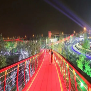 航空公司绿化景观工程1号公园彩虹桥项目