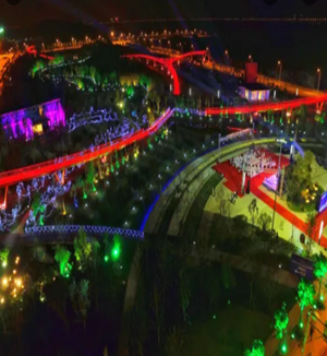 航空公司绿化景观工程1号公园彩虹桥项目