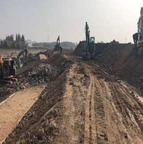 黄陂区中小河流治理重点县综合整治和水系连通试点三里项目区（二标）