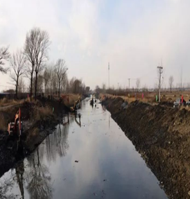 黄陂区中小河流治理重点县综合整治和水系连通试点三里项目区（二标）