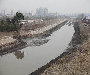 黄陂区下石港罗汉寺至前川段治理工程2标