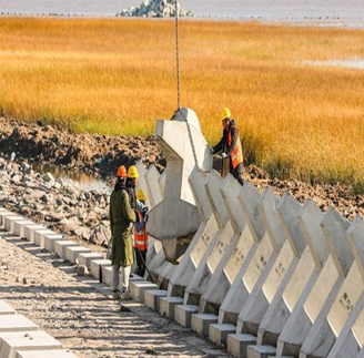 湖南常德鼎城区善卷垸防洪大堤工程