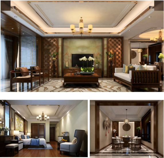 圣特立.天幕(新中式精装房工程)